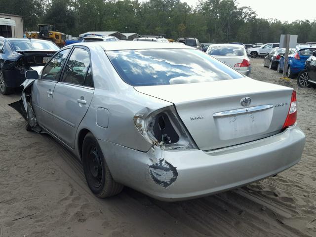 4T1BE30K53U159134 - 2003 TOYOTA CAMRY LE ვერცხლისფერი ფოტო 3