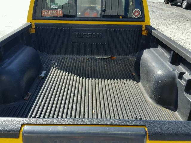 1N6MD26Y51C375040 - 2001 NISSAN FRONTIER K YELLOW photo 6