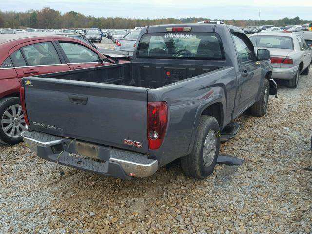 1GTCS149388124816 - 2008 GMC CANYON GRAY photo 4