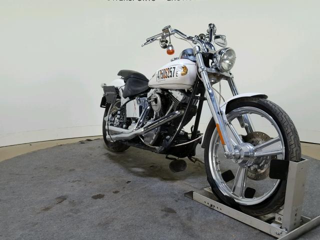 1HD1JBB134Y018355 - 2004 HARLEY-DAVIDSON FXSTDI WHITE photo 2