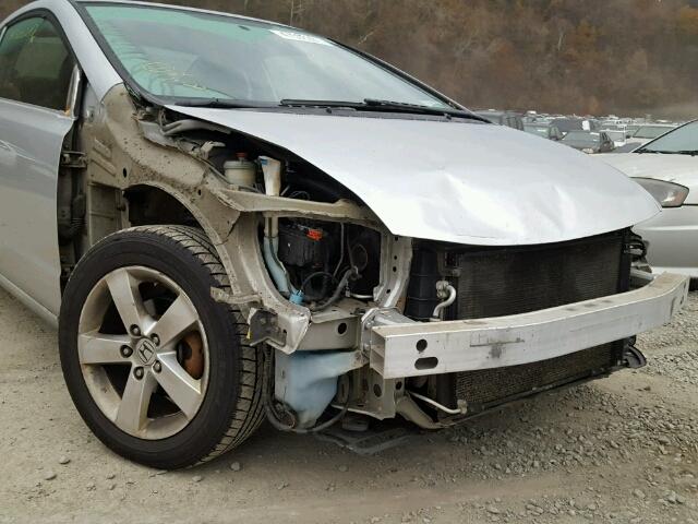 2HGFG12827H504765 - 2007 HONDA CIVIC EX SILVER photo 9