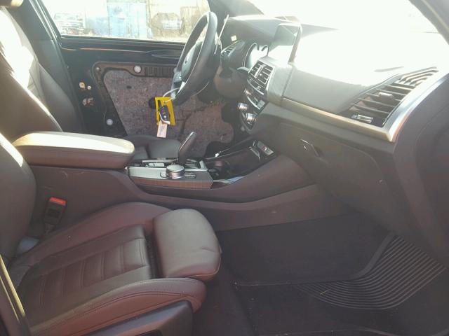 5UXTS3C50J0Z00039 - 2018 BMW X3 XDRIVE3 BLACK photo 5