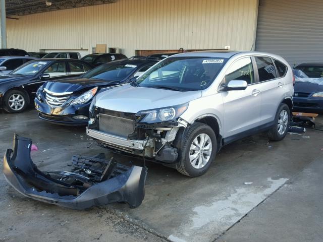 2HKRM4H57DH649712 - 2013 HONDA CR-V EX ვერცხლისფერი ფოტო 2