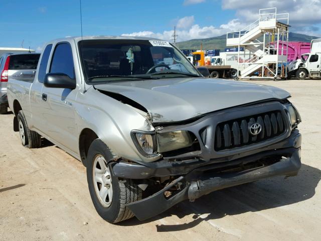 5TEVL52N13Z295391 - 2003 TOYOTA TACOMA XTR SILVER photo 1