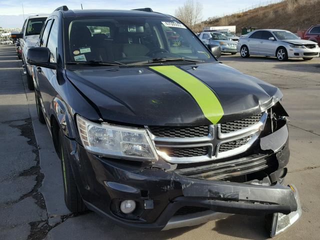 3C4PDDBG0CT171021 - 2012 DODGE JOURNEY SX BLACK photo 1