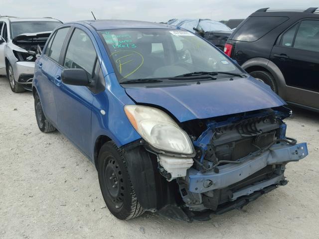 JTDKT903595254320 - 2009 TOYOTA YARIS BLUE photo 1