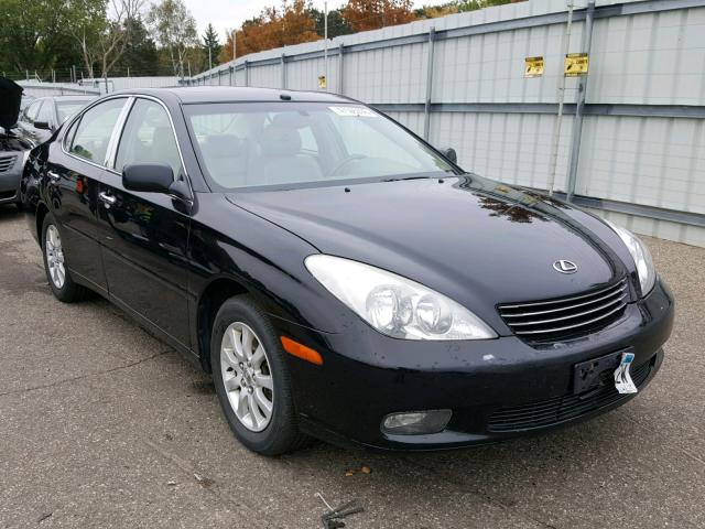 JTHBF30G730120371 - 2003 LEXUS ES 300 BLACK photo 1