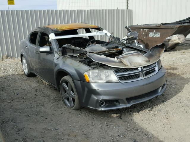 1C3CDZCB7DN681418 - 2013 DODGE AVENGER SX BURN photo 1