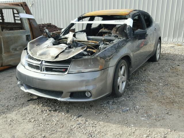 1C3CDZCB7DN681418 - 2013 DODGE AVENGER SX BURN photo 2