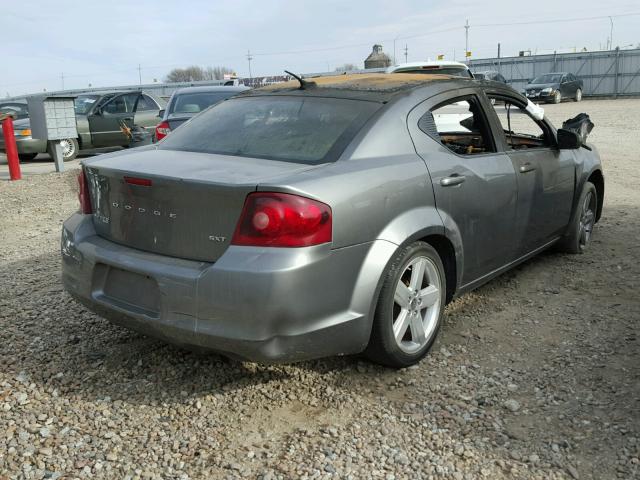 1C3CDZCB7DN681418 - 2013 DODGE AVENGER SX BURN photo 4