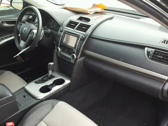 4T1BF1FK1CU137463 - 2012 TOYOTA CAMRY BASE BLACK photo 9