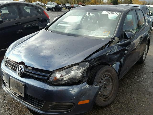 WVWAB7AJ3CW235900 - 2012 VOLKSWAGEN GOLF 蓝色 照片 2