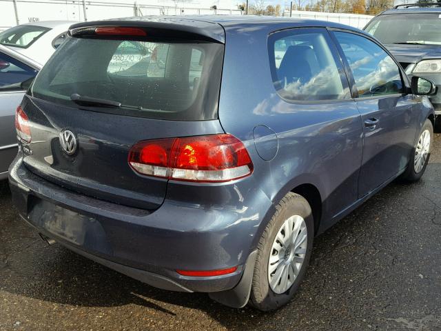 WVWAB7AJ3CW235900 - 2012 VOLKSWAGEN GOLF 蓝色 照片 4