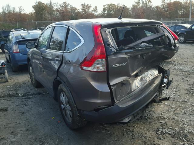 5J6RM4H56CL063264 - 2012 HONDA CR-V EX გრაფიტი ფოტო 3