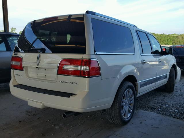 5LMFL27518LJ19791 - 2008 LINCOLN NAVIGATOR Ақ фото 4