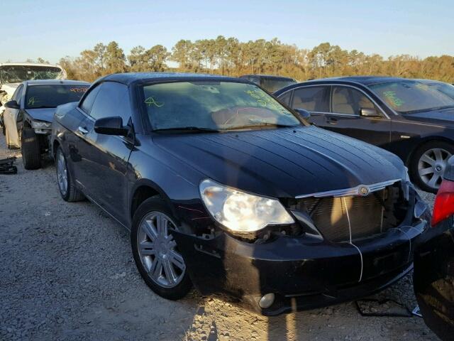 1C3LC65M38N261564 - 2008 CHRYSLER SEBRING LI BLACK photo 1