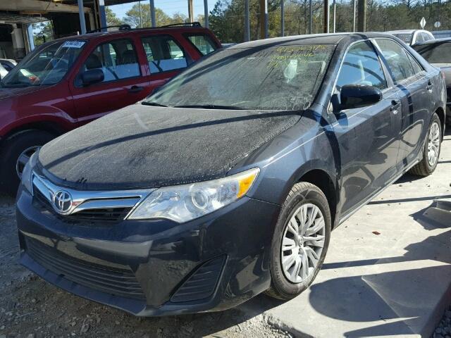 4T1BF1FK8CU021600 - 2012 TOYOTA CAMRY BASE BLACK photo 2