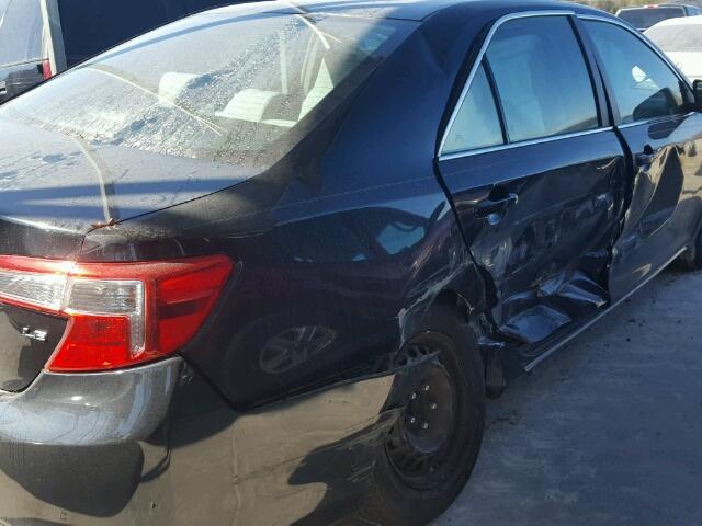 4T1BF1FK8CU021600 - 2012 TOYOTA CAMRY BASE BLACK photo 9