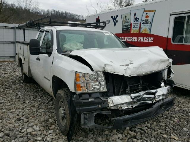 1GBHK49K09E153507 - 2009 CHEVROLET SILVERADO WHITE photo 1