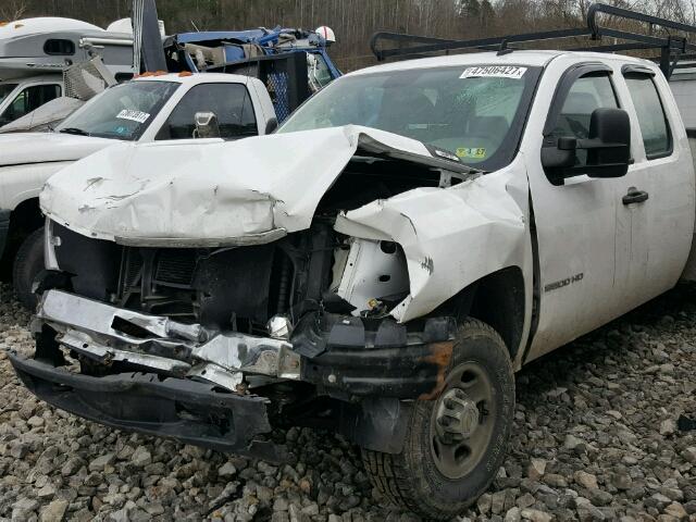 1GBHK49K09E153507 - 2009 CHEVROLET SILVERADO WHITE photo 9