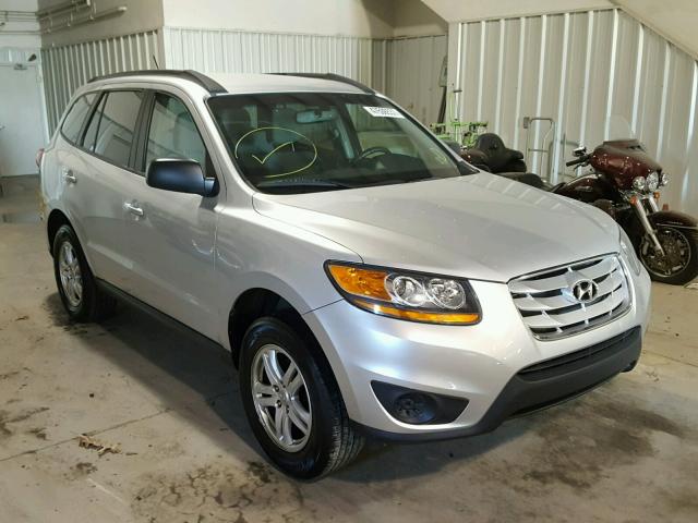 5XYZGDAB0BG078785 - 2011 HYUNDAI SANTA FE G SILVER photo 1