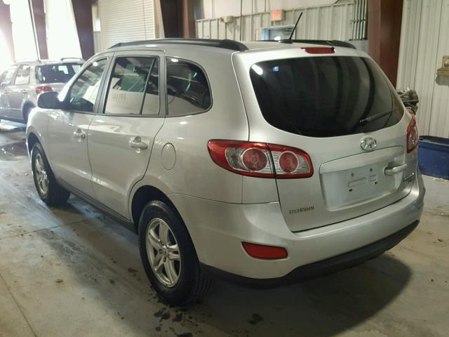 5XYZGDAB0BG078785 - 2011 HYUNDAI SANTA FE G SILVER photo 3