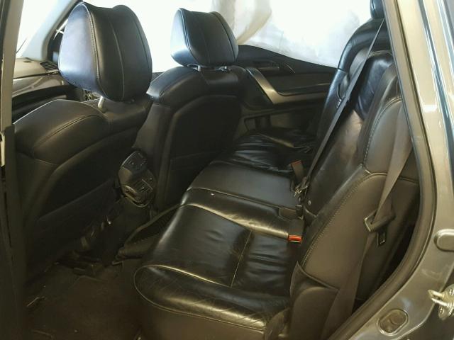 2HNYD28497H545009 - 2007 ACURA MDX TECHNO GRAY photo 6