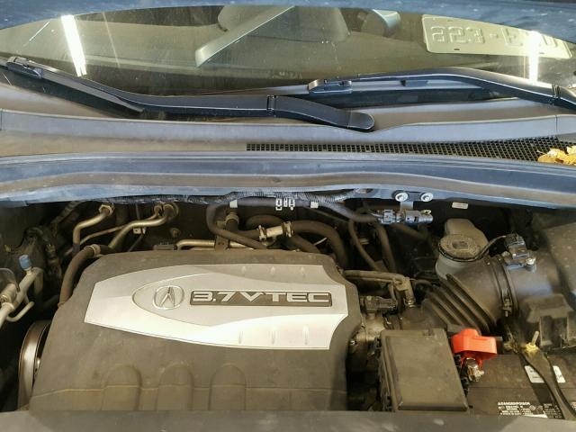 2HNYD28497H545009 - 2007 ACURA MDX TECHNO GRAY photo 7