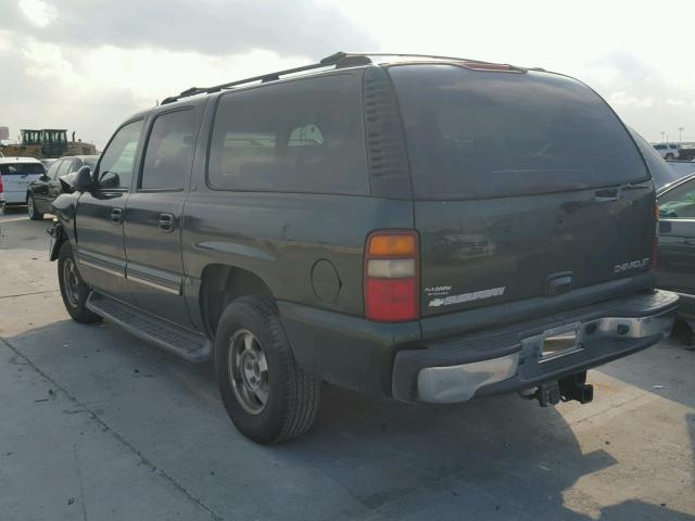 3GNEC16Z33G262689 - 2003 CHEVROLET SUBURBAN C GREEN photo 3