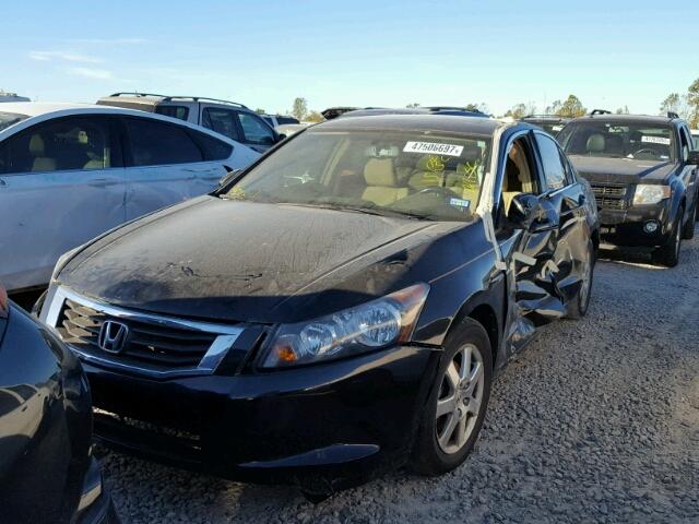 1HGCP26809A047393 - 2009 HONDA ACCORD EXL BLACK photo 2