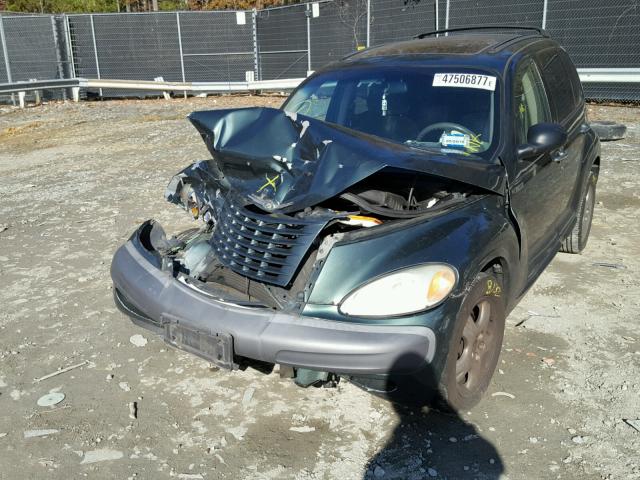 3C8FY4BB31T637086 - 2001 CHRYSLER PT CRUISER BLUE photo 9