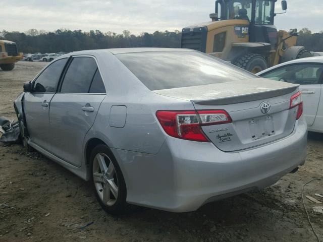 4T1BF1FK9DU236923 - 2013 TOYOTA CAMRY L SILVER photo 3