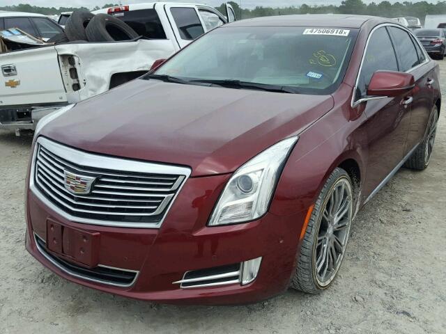 2G61S5S34H9107060 - 2017 CADILLAC XTS PLATIN BURGUNDY photo 2