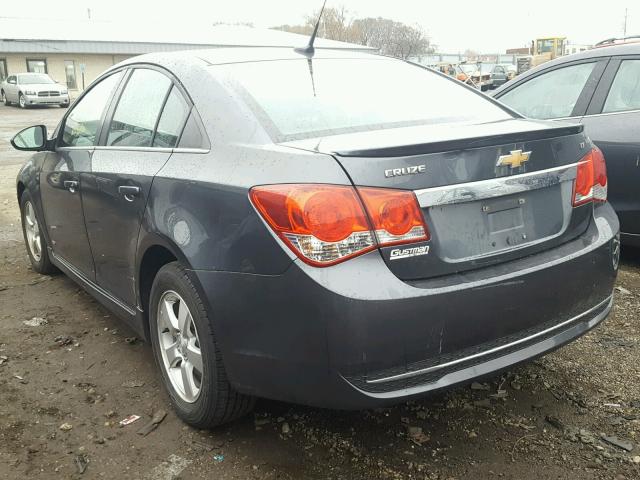 1G1PC5SB6D7192628 - 2013 CHEVROLET CRUZE LT GRAY photo 3