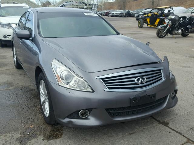 JN1CV6ARXCM978200 - 2012 INFINITI G37 GRAY photo 1