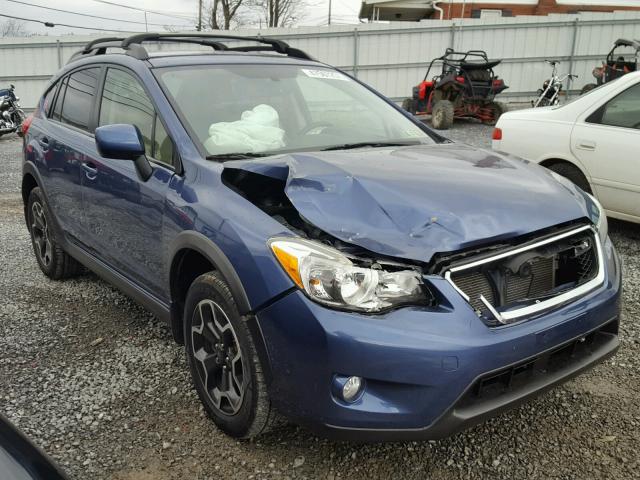 JF2GPAGC0D2896604 - 2013 SUBARU XV CROSSTR BLUE photo 1