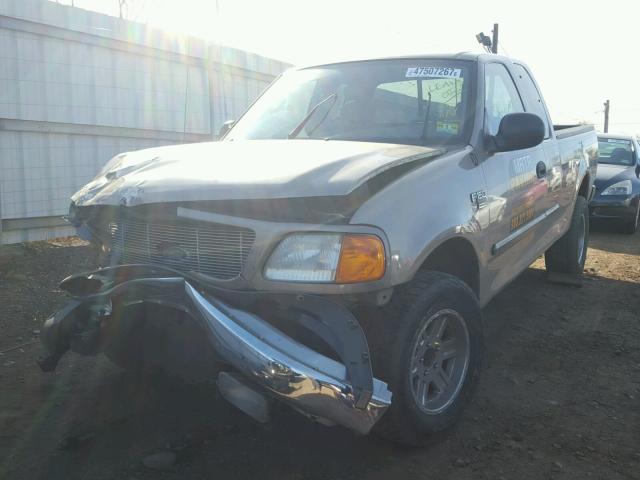 2FTRX18W14CA12531 - 2004 FORD F-150 HERI GOLD photo 2