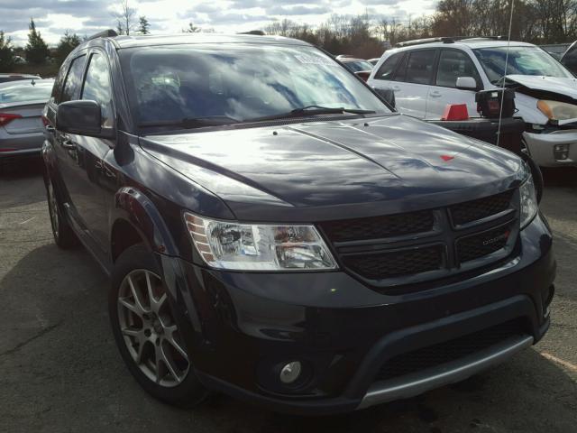 3C4PDDEG0CT315954 - 2012 DODGE JOURNEY R/ BLACK photo 1