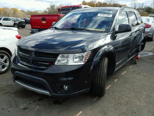 3C4PDDEG0CT315954 - 2012 DODGE JOURNEY R/ BLACK photo 2