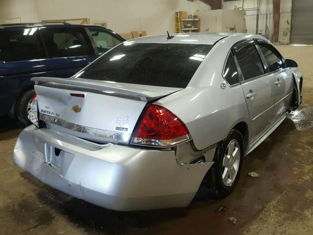 2G1WB57KX91298060 - 2009 CHEVROLET IMPALA LS SILVER photo 4