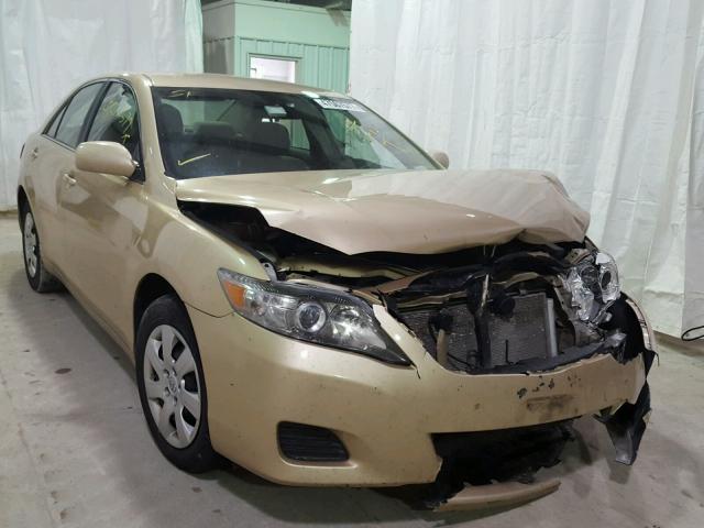 4T1BF3EKXAU104228 - 2010 TOYOTA CAMRY BASE GOLD photo 1