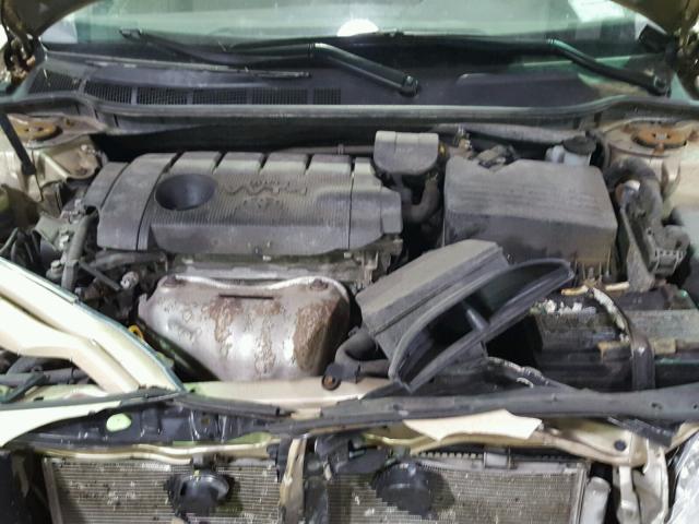 4T1BF3EKXAU104228 - 2010 TOYOTA CAMRY BASE GOLD photo 7