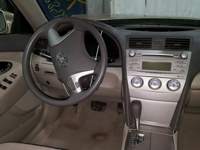 4T1BF3EKXAU104228 - 2010 TOYOTA CAMRY BASE GOLD photo 9