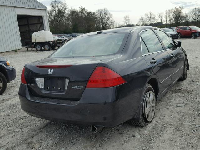 1HGCM56816A018569 - 2006 HONDA ACCORD EX BLACK photo 4