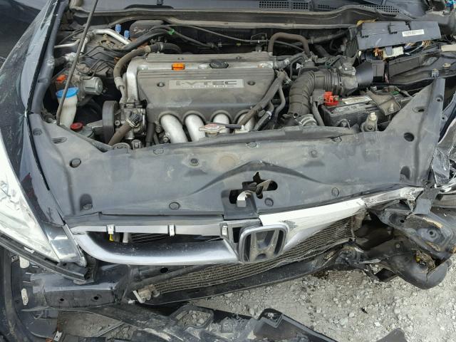 1HGCM56816A018569 - 2006 HONDA ACCORD EX BLACK photo 7