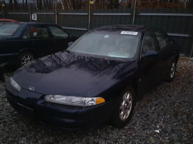 1G3WS52H72F253742 - 2002 OLDSMOBILE INTRIGUE G BLUE photo 2