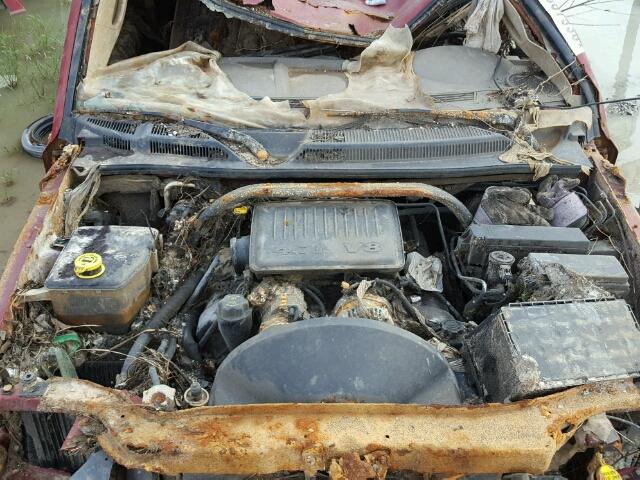 1J8HG48N76C188280 - 2006 JEEP COMMANDER RED photo 7