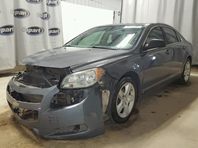 1G1ZG57B49F140286 - 2009 CHEVROLET MALIBU LS CHARCOAL photo 2