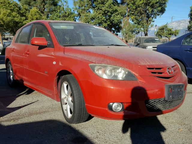 JM1BK143X51245158 - 2005 MAZDA 3 HATCHBAC RED photo 1