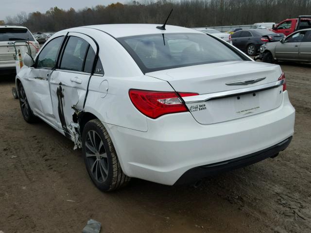 1C3CCBBG3DN739063 - 2013 CHRYSLER 200 TOURIN WHITE photo 3